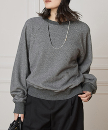 IENA LA BOUCLE カーブスリーブスウェット