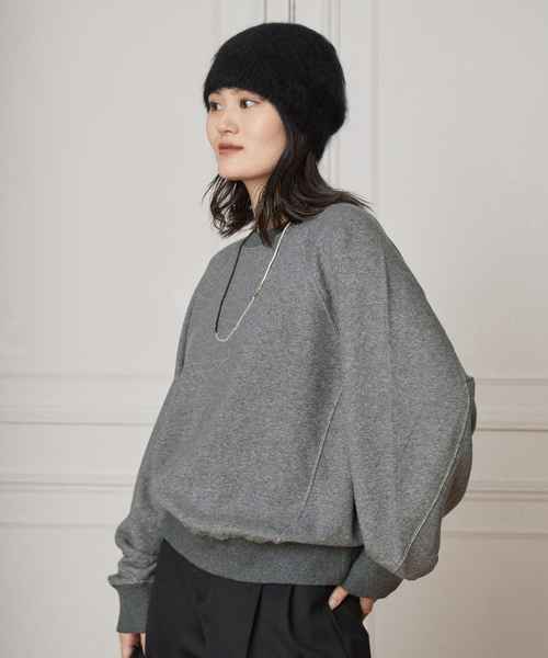 セール】IENA LA BOUCLE カーブスリーブスウェット（Tシャツ