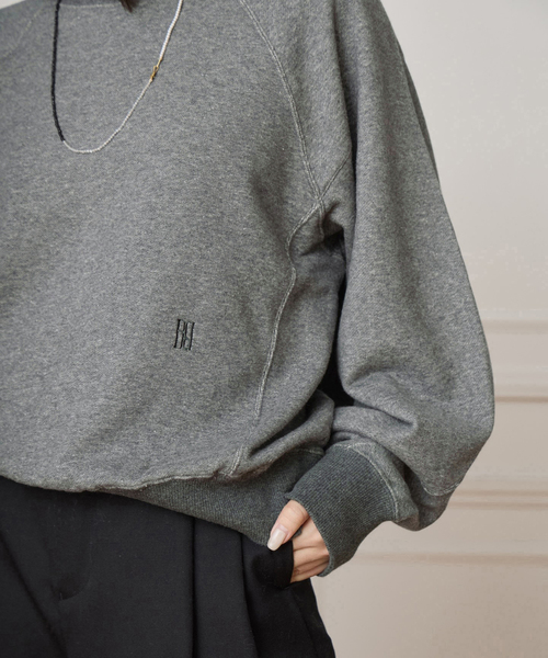 セール】IENA LA BOUCLE カーブスリーブスウェット（Tシャツ