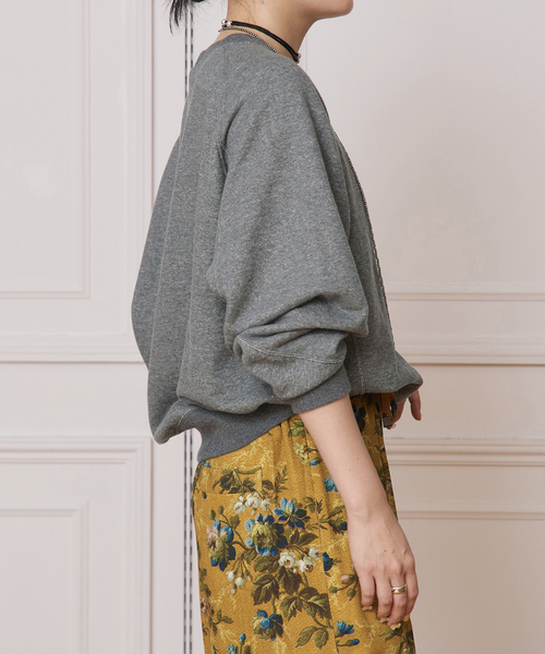 IENA LA BOUCLE カーブスリーブスウェット