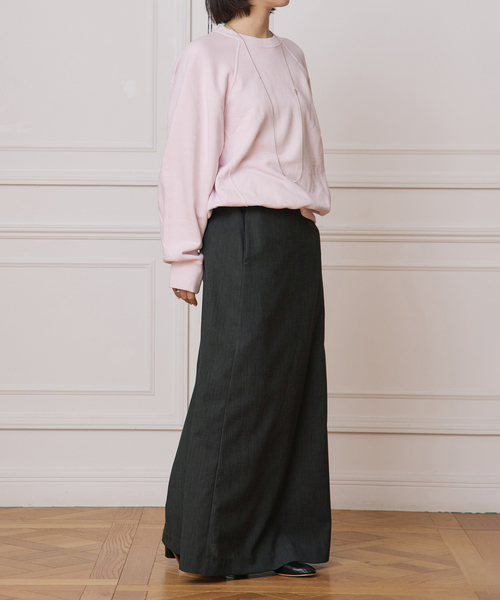 セール】IENA LA BOUCLE カーブスリーブスウェット（Tシャツ