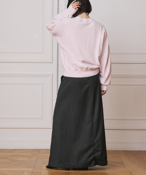 セール】IENA LA BOUCLE カーブスリーブスウェット（Tシャツ