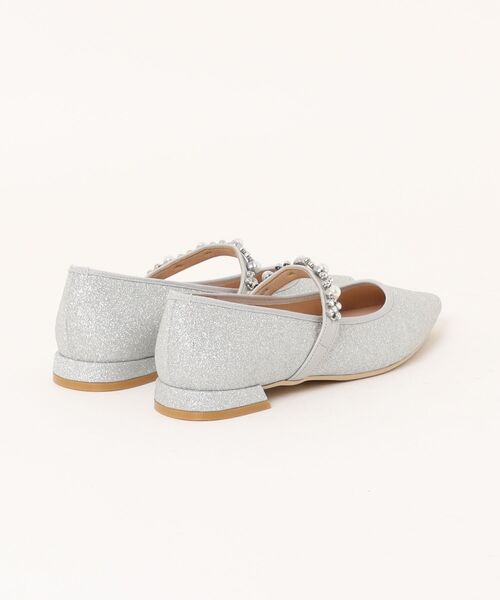 Bridget Birkin（ブリジットバーキン）の「【Bridget Birkin】キラキラストラップポインテッドパンプス(551041)（パンプス・レディース・ブラック系その他/シルバー/ブラック系その他2・22.5/23/23.5/24/24.5）」の4枚目の写真