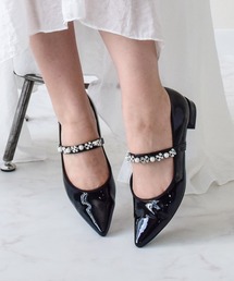 ブリジット バーキン（Bridget Birkin）/Bridget Birkin◆6cmヒール◆ポインテッドビジューパンプス Bridget Birkin｜ブリジットバーキンのパンプス（ビジュー）通販