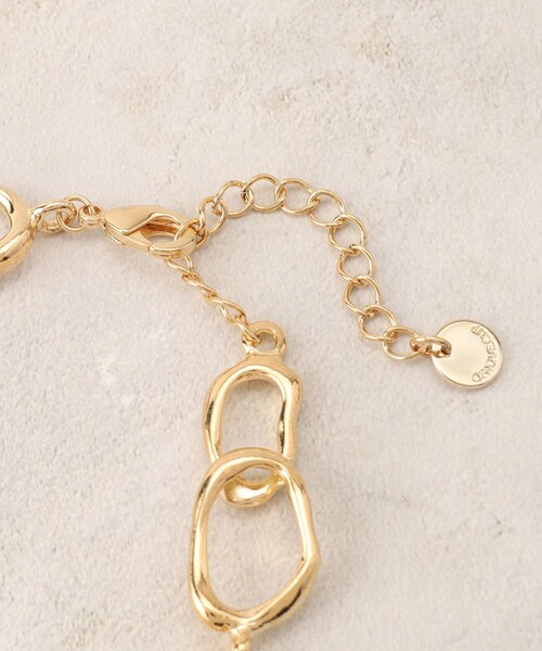OPAQUE.CLIP(オペークドットクリップ)の「変型チェーンブレスレット(ブレスレット・レディース・ゴールド/シルバー・00)」の6枚目の写真
