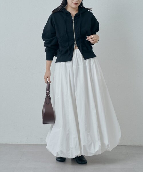 Lui's（ルイス）の「ハイゲージフレンチテリーパーカー（パーカー・レディース・グレー/ブラック/チャコールグレー・FREE）」の20枚目の写真