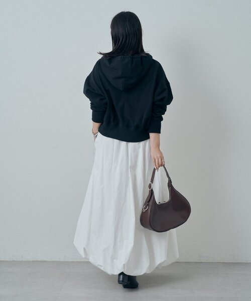 Lui's（ルイス）の「ハイゲージフレンチテリーパーカー（パーカー・レディース・グレー/ブラック/チャコールグレー・FREE）」の22枚目の写真