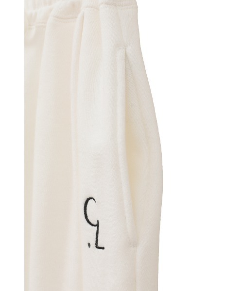 LOGO SWEAT TUCK WIDE PANTS（スウェットパンツ）｜CLANE（クラネ）の