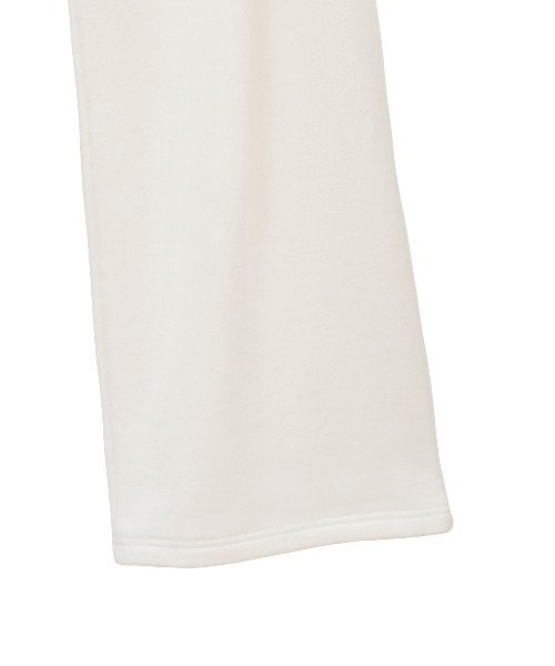 CLANE（クラネ）の「LOGO SWEAT TUCK WIDE PANTS（スウェットパンツ・レディース・グレー/ブラック/ホワイト・0/1/2）」の15枚目の写真