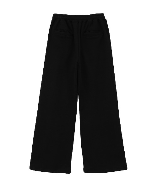 LOGO SWEAT TUCK WIDE PANTS（スウェットパンツ）｜CLANE（クラネ）の