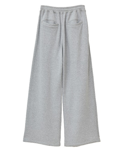 パンツ CLANE LOGO SWEAT TUCK WIDE PANTS LOGO SWEAT TUCK WIDE PANTS（スウェットパンツ）｜CLANE（クラネ）の