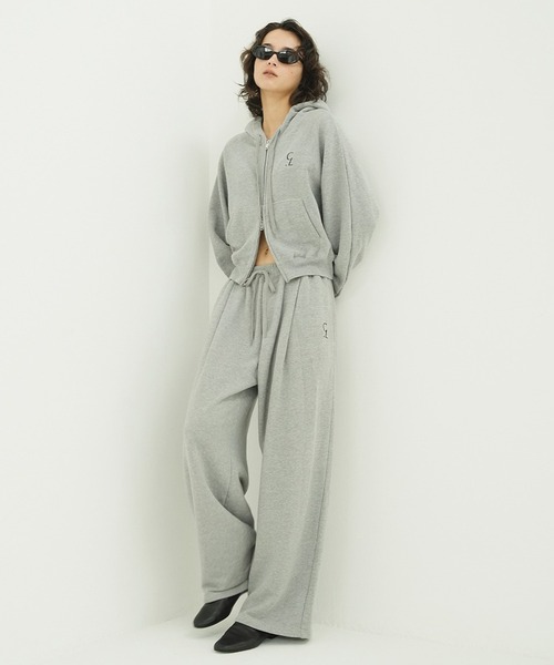 CLANE スエットパンツ　タグ付き未使用 LOGO SWEAT TUCK WIDE PANTS（スウェットパンツ）｜CLANE（クラネ）の