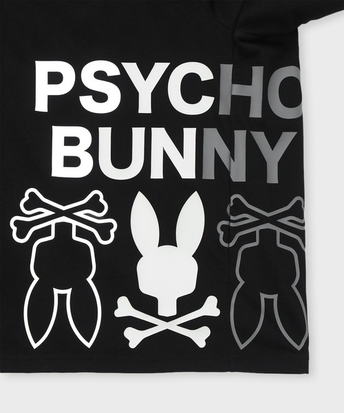 Psycho Bunny（サイコバニー）の「[WEB限定]グラデーションサイドロゴ ロングスリーブTシャツ（Tシャツ/カットソー・メンズ・ブラック/チャコールグレー/ホワイト・LARGE/MEDIUM/SMALL/X-LARGE）」の10枚目の写真
