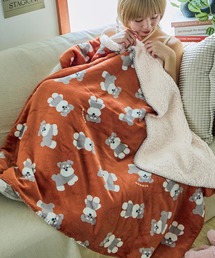 Fashion Letter(ファッションレター)のスワンネルアニマルブランケット 100×140cm(ブランケット)