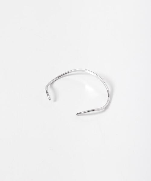 URBAN RESEARCH DOORS（アーバンリサーチドアーズ）の「ウェーブバングル（ブレスレット・レディース・シルバー/ゴールド・ONE）」の8枚目の写真