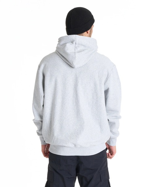 BILLABONG(ビラボン)の「BILLABONG メンズ 【IMMORTAL COLLECTION】IMMORTAL PARKA パーカー 【WIDE FIT】【2025年秋冬モデル】/ビラボンロゴワンポイントプルオーバーパーカー・フーディー(パーカー・メンズ・ホワイト/グレー・MEDIUM/X-LARGE/LARGE)」の9枚目の写真