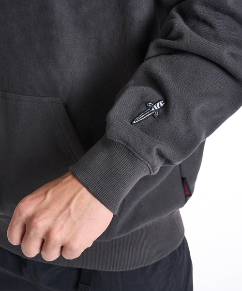BILLABONG(ビラボン)の「BILLABONG メンズ 【IMMORTAL COLLECTION】IMMORTAL PARKA パーカー 【WIDE FIT】【2025年秋冬モデル】/ビラボンロゴワンポイントプルオーバーパーカー・フーディー(パーカー・メンズ・ホワイト/グレー・MEDIUM/X-LARGE/LARGE)」の7枚目の写真