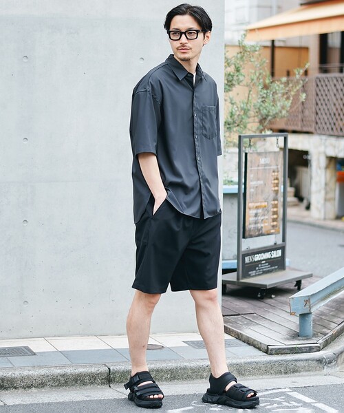 UNITED TOKYO（ユナイテッドトウキョウ）の「TOTONOU ショートパンツ　UNISEX｜（その他パンツ・メンズ・ブラック/ネイビー/ダークグレー・1/2/3）」の10枚目の写真