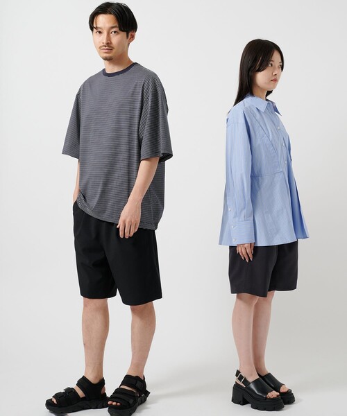 UNITED TOKYO（ユナイテッドトウキョウ）の「TOTONOU ショートパンツ　UNISEX｜（その他パンツ・メンズ・ブラック/ネイビー/ダークグレー・1/2/3）」の11枚目の写真