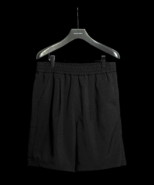 UNITED TOKYO(ユナイテッドトウキョウ)の「TOTONOU ショートパンツ UNISEX|夏服|蒸れない|透けない|吸水性|べた付き防止(その他パンツ・メンズ・ブラック/ネイビー/ダークグレー・1/2/3)」の1枚目の写真