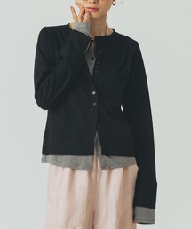 ROSE BUD | HENLEY LAYERED TOP(Tシャツ/カットソー)