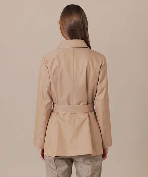 MACKINTOSH LONDON（マッキントッシュ ロンドン）の「【GABARDINE 19】【LOGIE/ロージー】ショートトレンチコート（トレンチコート・レディース・ベージュ系その他5・40/38）」の7枚目の写真