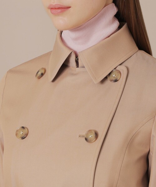 MACKINTOSH LONDON（マッキントッシュ ロンドン）の「【GABARDINE 19】【LOGIE/ロージー】ショートトレンチコート（トレンチコート・レディース・ベージュ系その他5・40/38）」の6枚目の写真