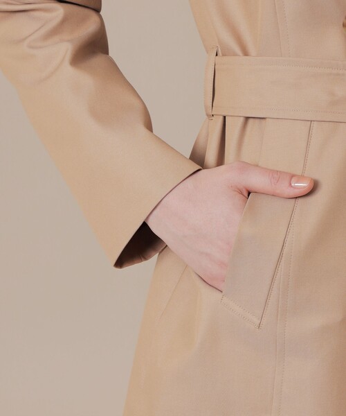 MACKINTOSH LONDON（マッキントッシュ ロンドン）の「【GABARDINE 19】【LOGIE/ロージー】ショートトレンチコート（トレンチコート・レディース・ベージュ系その他5・40/38）」の5枚目の写真