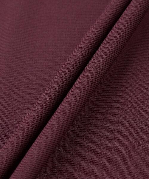 Tiara（ティアラ）の「ドルマンVネックニット（ニット/セーター・レディース・ボルドー/ブラウン/イエロー/ブラック・FREE）」の9枚目の写真