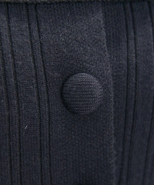 clear（クリア）の「オフショル風ボタンリブニットトップス［大人 カジュアル 着回し力抜群］≪AW新作≫（ニット/セーター・レディース・ボルドー/ブラック/アイボリー/ブラウン・F）」の18枚目の写真