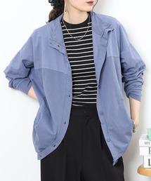 myke（ミーカ）の「myke ピグメント裏毛ハイネックブルゾン（ブルゾン）」