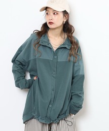 myke（ミーカ）の「myke ピグメント裏毛ハイネックブルゾン（ブルゾン）」