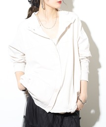 myke（ミーカ）の「myke ピグメント裏毛ハイネックブルゾン（ブルゾン）」