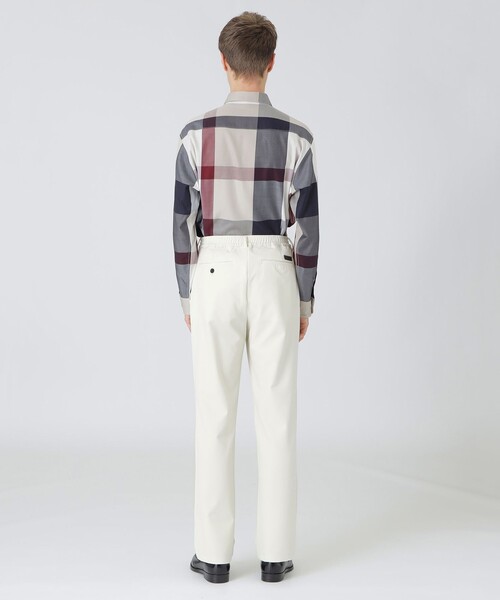 BLACK LABEL CRESTBRIDGE（ブラックレーベル・クレストブリッジ）の「360°ストレッチツイルワイドトラウザーズ（その他パンツ・メンズ・ブラック/ホワイト系その他・M/L/XL）」の5枚目の写真