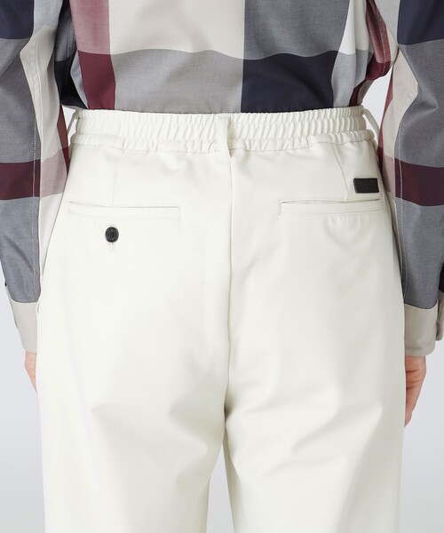 BLACK LABEL CRESTBRIDGE（ブラックレーベル・クレストブリッジ）の「360°ストレッチツイルワイドトラウザーズ（その他パンツ・メンズ・ブラック/ホワイト系その他・M/L/XL）」の7枚目の写真