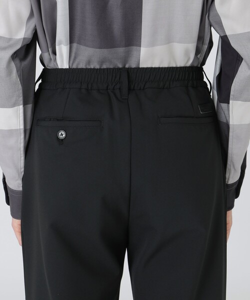 BLACK LABEL CRESTBRIDGE（ブラックレーベル・クレストブリッジ）の「360°ストレッチツイルワイドトラウザーズ（その他パンツ・メンズ・ブラック/ホワイト系その他・M/L/XL）」の15枚目の写真