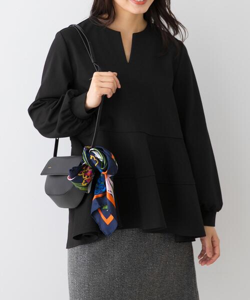 F by ROSSO ペプラムチュールカットソー URBAN RESEARCH ROSSO（アーバンリサーチ ロッソ） F by ROSSO