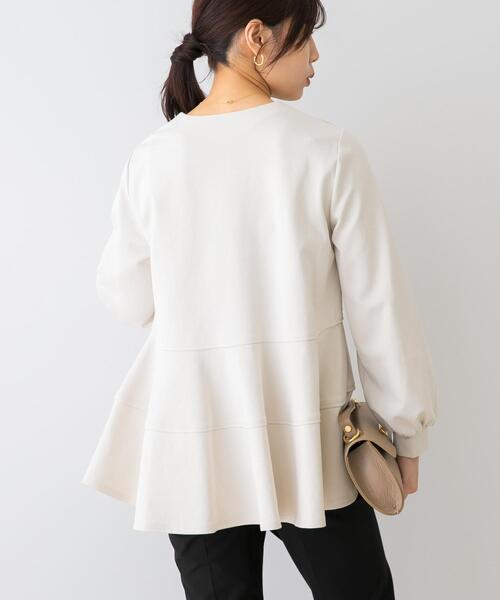 セール】F by ROSSO ペプラムカットプルオーバー（Tシャツ/カットソー