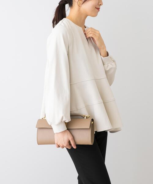 セール】F by ROSSO ペプラムカットプルオーバー（Tシャツ/カットソー