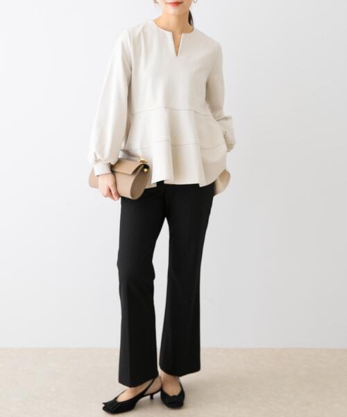 F by ROSSO ペプラムカットプルオーバー（Tシャツ/カットソー）｜F by