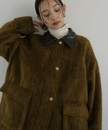 kastane シャギーコート　イエロー Kastane（カスタネ）の「シャギーコート（その他アウター）」 - WEAR