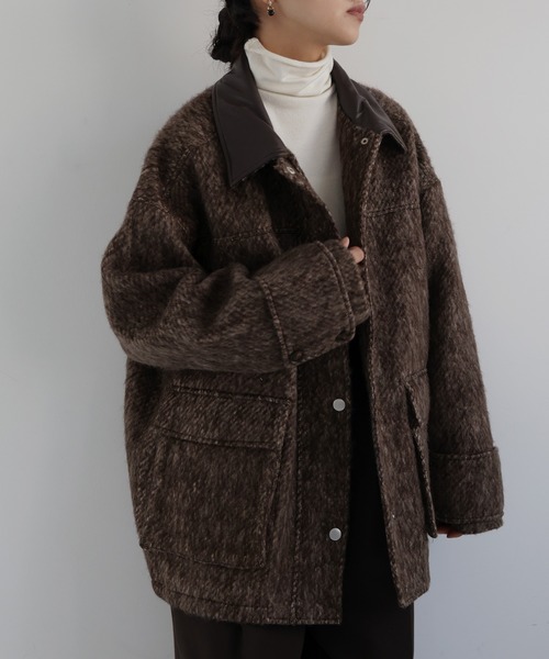 バルカラーシャギーコート URBAN RESEARCH｜バルカラーシャギーコート | Rakuten Fashion(楽天