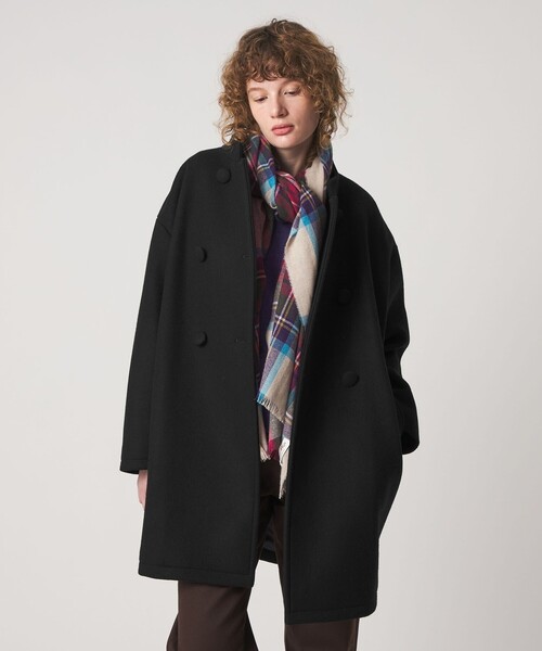 BEAUTY&YOUTH Steven Alan スタンドカラーコートM Steven Alan＞ビーバー スタンドカラー コート