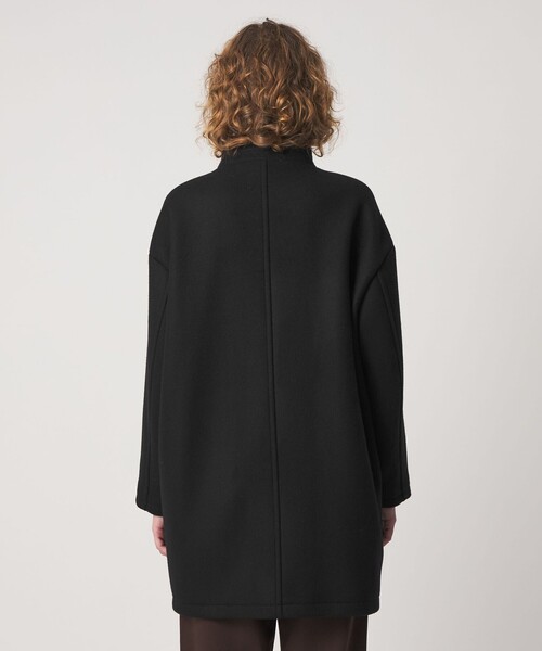 Steven Alan＞ビーバー スタンドカラー コート（ノーカラーコート