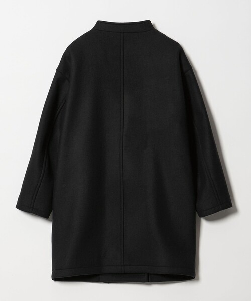 Steven Alan＞ビーバー スタンドカラー コート（ノーカラーコート