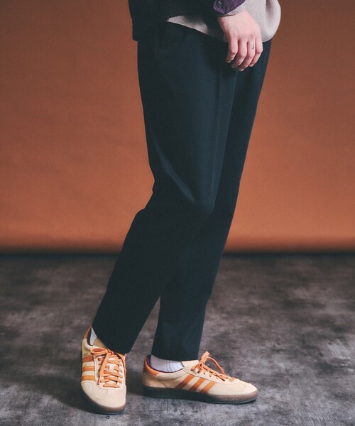 ABAHOUSE（アバハウス）の「【WONDER SHAPE/ワンダーシェイプ】1プリーツ スリムテーパード イージーパンツ（その他パンツ・メンズ・ブラック/ライトグレー/ベージュ・50/46/48/44）」の2枚目の写真