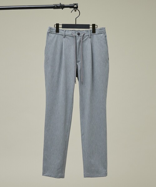 ABAHOUSE（アバハウス）の「【WONDER SHAPE/ワンダーシェイプ】1プリーツ スリムテーパード イージーパンツ（その他パンツ・メンズ・ブラック/ライトグレー/ベージュ・50/46/48/44）」の5枚目の写真