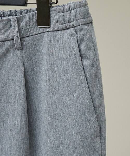 ABAHOUSE（アバハウス）の「【WONDER SHAPE/ワンダーシェイプ】1プリーツ スリムテーパード イージーパンツ（その他パンツ・メンズ・ブラック/ライトグレー/ベージュ・50/46/48/44）」の11枚目の写真