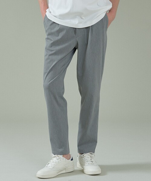 ABAHOUSE（アバハウス）の「【WONDER SHAPE/ワンダーシェイプ】1プリーツ スリムテーパード イージーパンツ（その他パンツ・メンズ・ブラック/ライトグレー/ベージュ・50/46/48/44）」の16枚目の写真