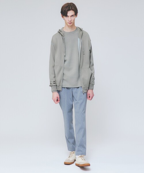 ABAHOUSE（アバハウス）の「【WONDER SHAPE/ワンダーシェイプ】1プリーツ スリムテーパード イージーパンツ（その他パンツ・メンズ・ブラック/ライトグレー/ベージュ・50/46/48/44）」の20枚目の写真